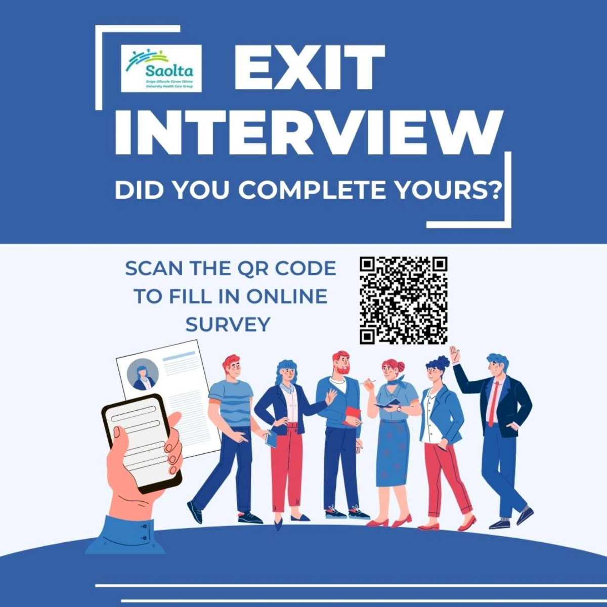 Exit Interview  Saolta University Health Care Group