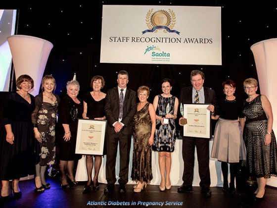Mayo University Hospital wins two Awards at the Saolta University Health Care Group Staff Recognition Awards