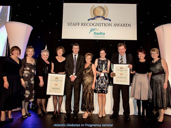 Galway University Hospital wins four Awards at the Saolta University Health Care Group Staff Recognition Awards