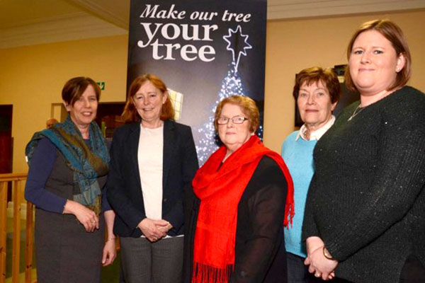 The Children’s Remembrance Day Committee launch their annual ‘sponsor a Christmas Tree Light’ at University Hospital Galway