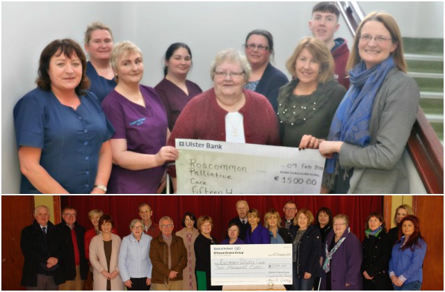 Cheque presentation to Palliative Care Services, Roscommon University Hospital