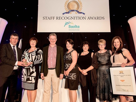 Letterkenny University Hospital wins Award at the Saolta University Health Care Group Staff Recognition Awards