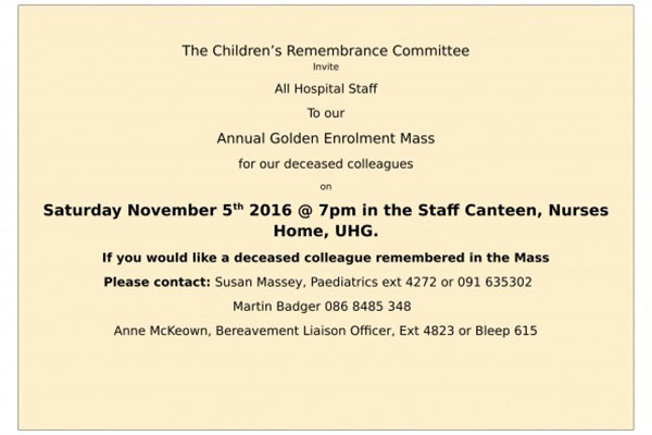 Annual Golden Enrolment Mass