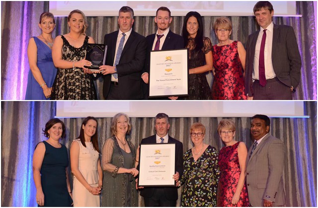 Galway University Hospitals - Winners at the Saolta Staff Recognition Awards
