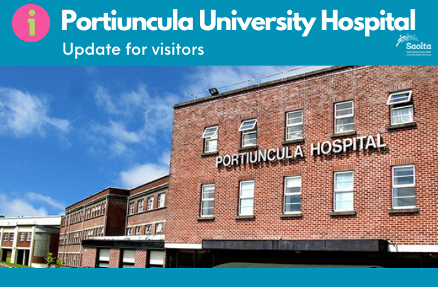 Portiuncula University Hospital reminds visitors of role they can play in protecting vulnerable patients