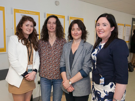 Poet Colette Bryce launched Poems for Patience at Cúirt International Festival of Literature on 22 April 2016