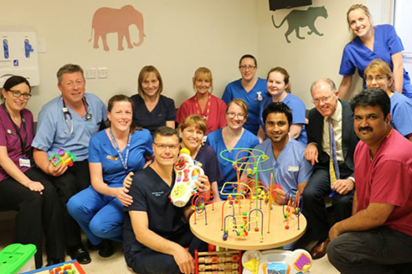 New Dedicated Paediatric Area opens in UHG