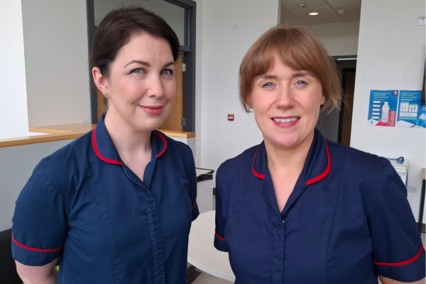 Gráinne Nee and Lisa McHugh, Advanced Nurse Practitioners, Critical Care Outreach Service, Letterkenny University Hospital