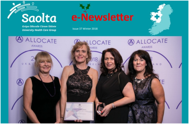 e-saolta Newsletter Issue 37 Winter 2018