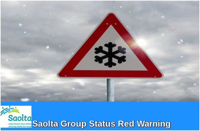 Sligo University Hospital statement relating to Status Red weather warning