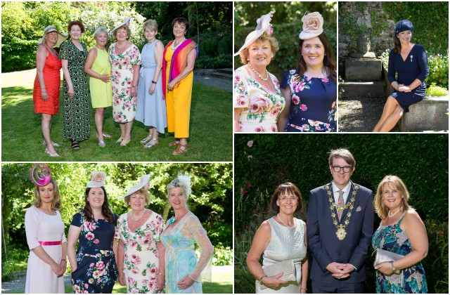 Sun shines for afternoon garden tea party benefiting the arts programme at GUH 