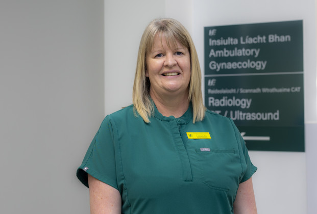 Newly appointed Advanced Nurse Practitioner in Women’s Health, Ambulatory Gynaecology at Portiuncula University Hospital, Yvonne Claffey.