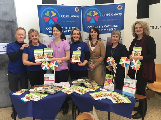 Galway University Hospitals and COPE Galway work together to promote healthy eating for older people in Galway