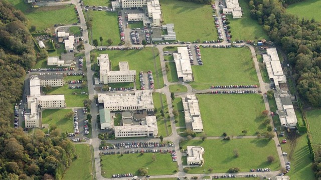 Merlin Park University Hospital Aerial