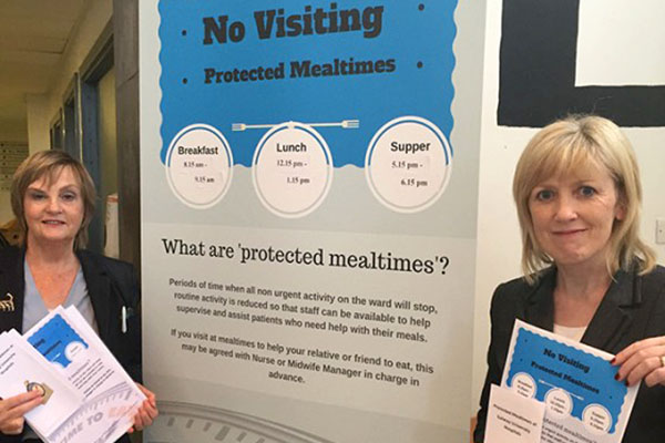 Galway University Hospitals implement Protected Mealtimes policy