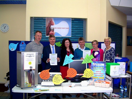 Staff at Sligo Regional Hospital attending Energy Awareness Day