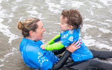 Family hails impact of innovative accessible beach and ocean project 