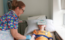 Virtual Reality Goggles supporting children at University Hospital Galway