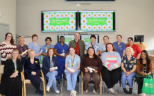 Nurses from LUH who were nominated for a Daisy Award at todays Daisy Award Ceremony