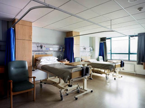 A ward at University Hospital Galway Picture of a ward at University Hospital Galway