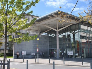 Picture of University Hospital Galway main entrance